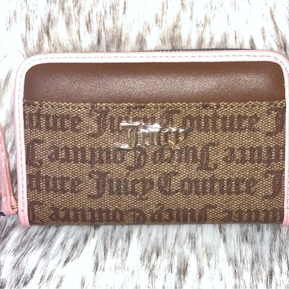 ❌SOLD❌ Juicy Couture Chestnut Chino Spring Fling Multi Compartment Bifold Wallet - Picture 2 of 5